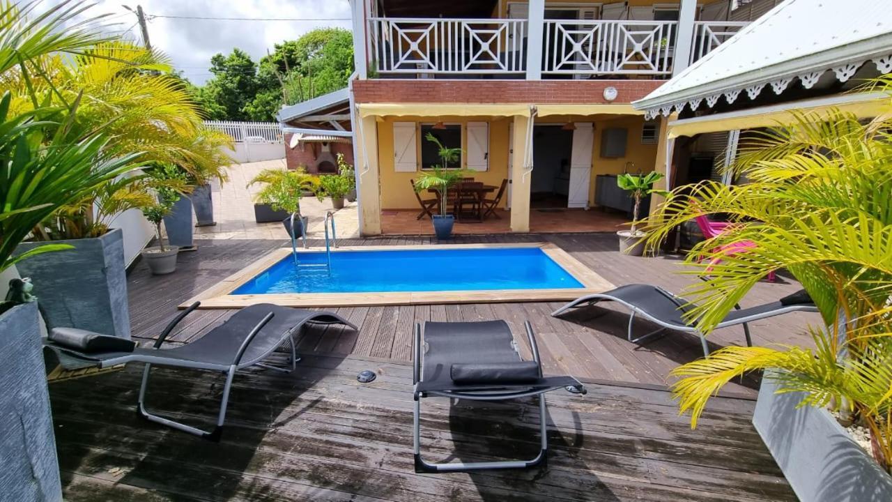 Villa Nautilia, Vue Mer, Proche Plage Les Trois-Ilets Exterior foto